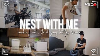 Baby Boy Is Almost HERE !! Nest With Me ( Organizing & Sterilizing ) | Medusa Ali
