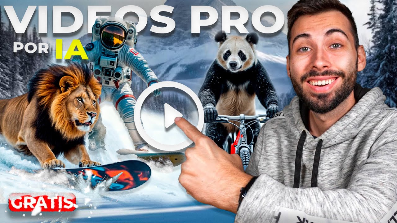 Increíble! Vídeos de CALIDAD por IA GRATIS 🔝 Tutorial con Vídeos, Efectos y más