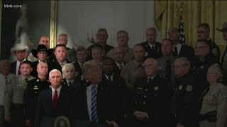 Canyon County sheriff witnesses President Trump's anger at op-ed