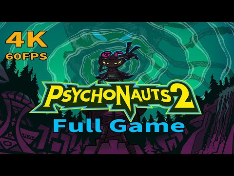 PSYCHONAUTS 2 Full Game Walkthrough [4K 60FPS]