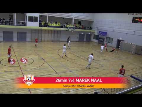 2015-11-22 Nõmme BSC Olybet - Tartu JK Maksimum 9-6 (Highlights)