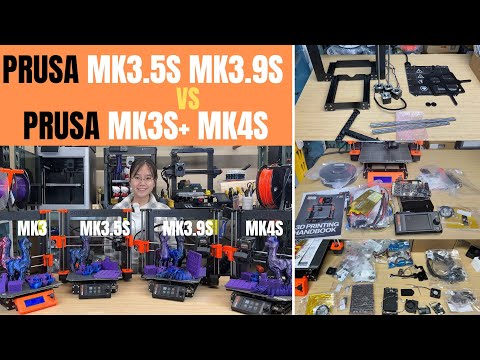 Prusa MK3.5S  MK3.9S upgrade kits: Compare everything from MK3S+ to MK4S