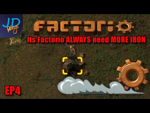 Ep4 Its Factorio we need MORE IRON | Factorio 0.17 Speedrun Any%