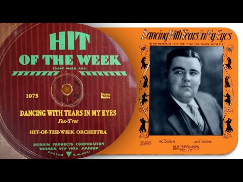Dancing With Tears In My Eyes - Bert Hirsh's Hit Of The Week Orchestra (1930)