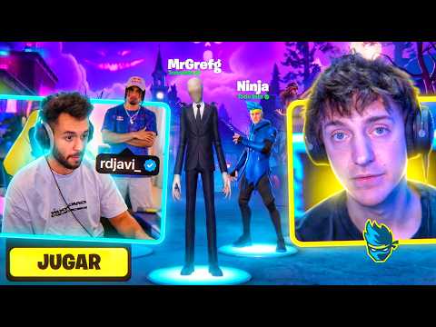 Robé el set-up de RDJavi para jugar con Ninja al Fortnite…