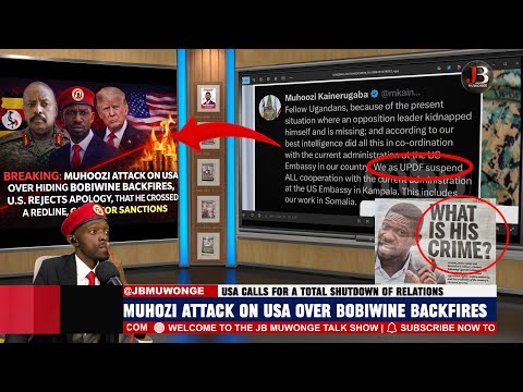 Breaking:Muhoozi Attack on USA on Hiding Bobiwine Backfires, U.S. Rejects Apology, Calls 4 Sanctions