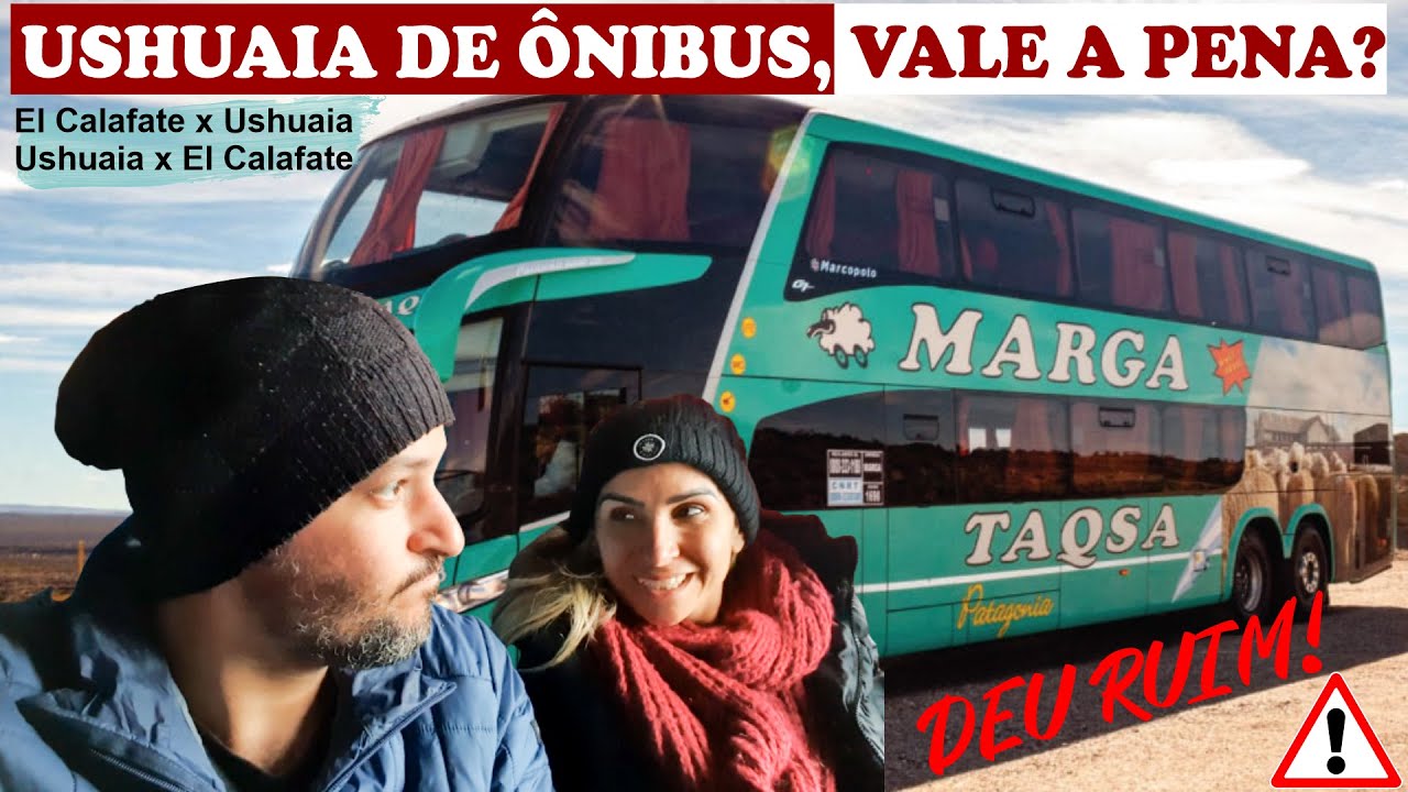 [DEU RUIM] Ushuaia de ônibus, vale a pena? | CUIDADO quando fizer esta escolha!