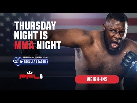 PFL Season 2, Week 6 Weigh-In Results: One Bout Canceled