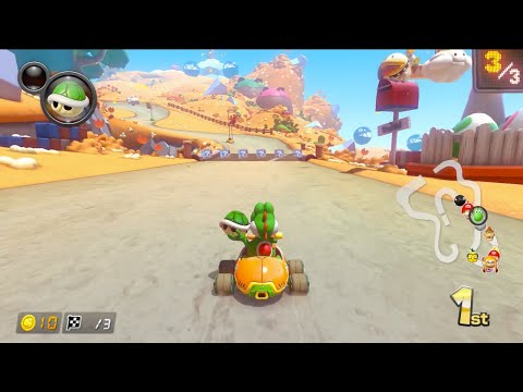 Mario Kart 8 Deluxe: Yoshi's Island [1080 HD]