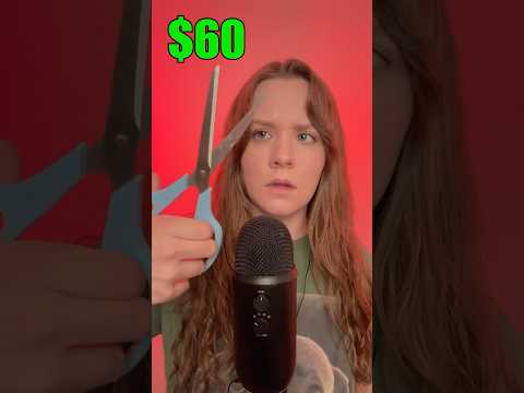 $1 VS $100 ✂️ #asmr
