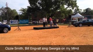Ozzie Smith, Bill Engvall singing