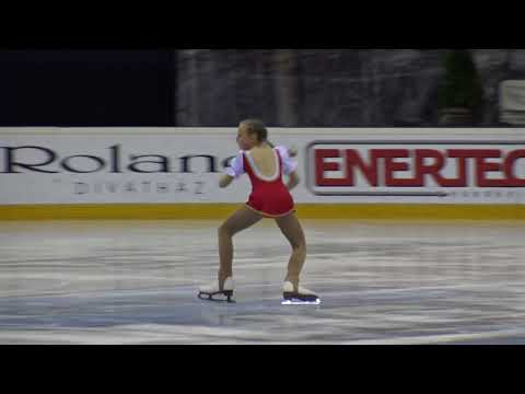 2017 Santa Claus Cup : Nika OZEK BELA(SLO) - FS CUBS GIRLS ISU 9, Free skating