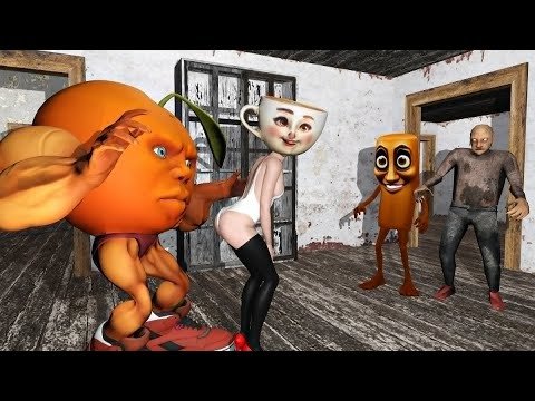Udin Dun Din protects the supermarket from Tung Tung Sahur  | Funny Horror Granny Animation
