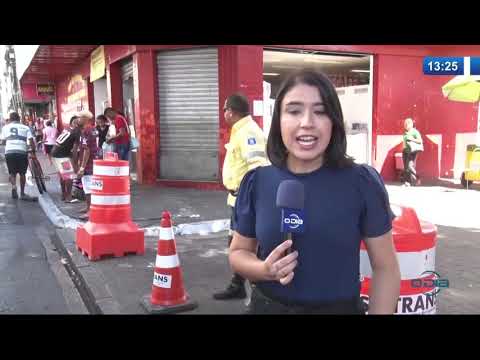 O DIA NEWS 02 12 2019  Operacão "Natal Seguro" no centro de Teresina