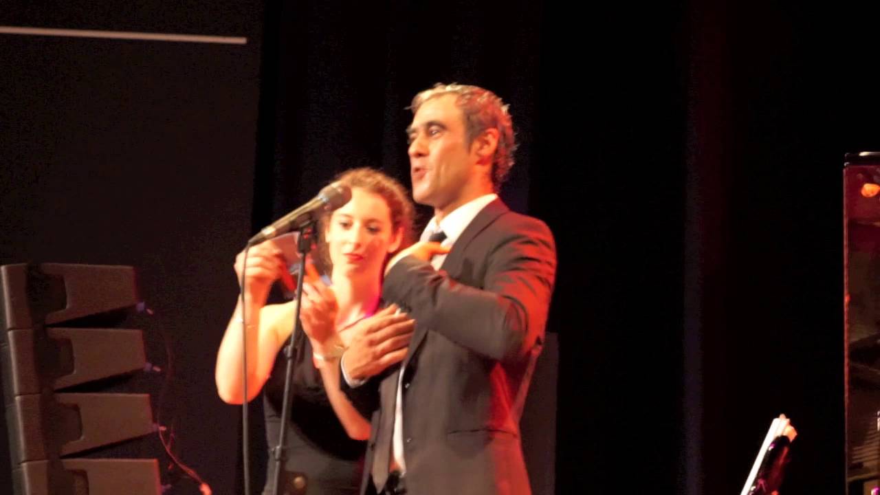 Sebastian Rossi présente le CD de Silbando - Limouzi Tango Festival 2016 - Tango A Vivre Limoges