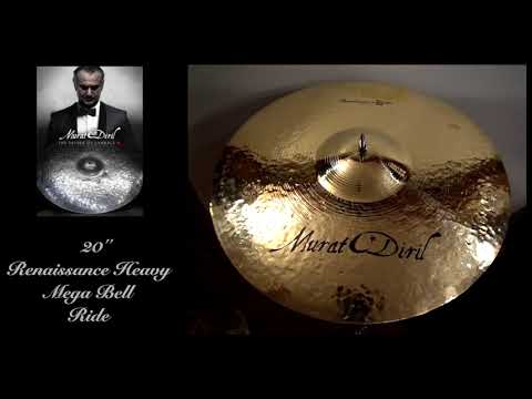 20'' Renaissance Heavy Mega Bell Ride -Murat Diril Cymbals