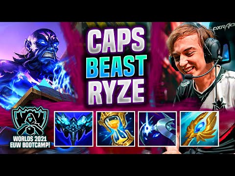 CAPS IS A BEAST WITH RYZE! - G2 Caps Plays Ryze MID vs Zed! | Patch 11.20