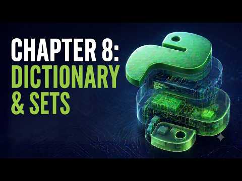 Python Programming Course Chapter 8 Dictionaries Sets