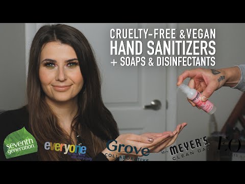 不含殘酷的洗手液和消毒劑（也是素食的！） - Logical Harmony (Cruelty-Free Hand Sanitizers & Disinfectants (Vegan, too!) - Logical Harmony)