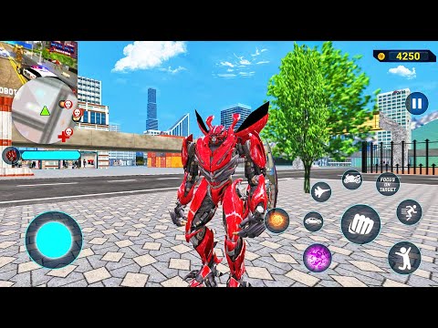 Mirage Multiple Transformation Jet Robot Car Game 2020 - Android Gameplay #2