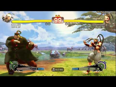SSFIV Online: rockpon2000 (Ibuki) vs SAULABIS (Rufus) TRUE-HD QUALITY