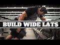 How To Build WIDE LATS With The One Arm Dumbbell Row
