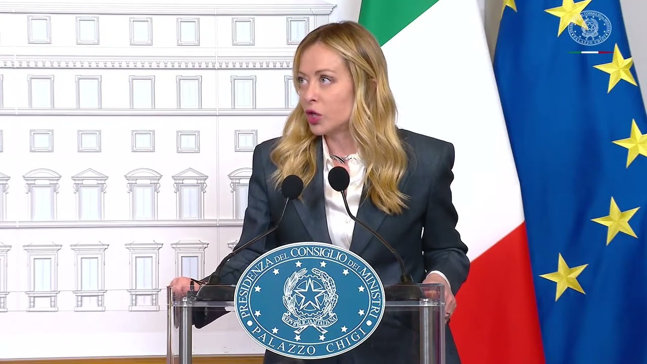 LE DICHIRAZIONI DI GIORGIA MELONI AL TERMINE DELL'INCONTRO CON IL PRESIDENTE ZELENSKY