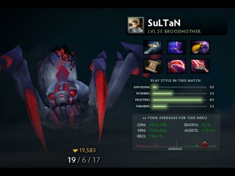 BROODMOTHER | BP Quest - loyal crew | Teammate Rampage steal | GPM 700+ | XPM 700+ | MMR 1.2k