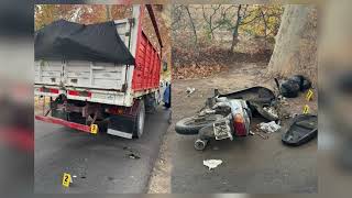 Una joven murió al impactar en su motocicleta contra un camión en Rivadavia