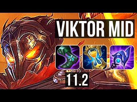 VIKTOR vs TRISTANA (MID) | 7/0/2, Rank 9 Viktor, Godlike | NA Challenger | v11.2