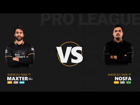 maxter vs nosfa - Quake Pro League - Stage 2 - Week 6