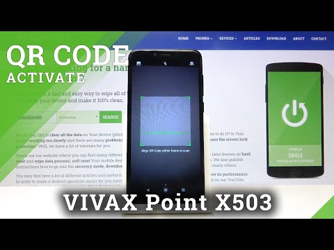 How to Enable QR Scanning in VIVAX Point X503 -  Activate QR Codes Scanner