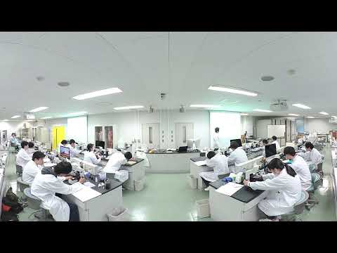 情報工学科 ３６０°VR授業体験　応用バイオ科学科 化学・生物学基礎ユニットプログラム 【#神奈川工科大学】