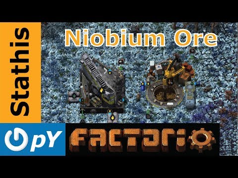 Factorio 0.17 - Pyanodon | Niobium Ore