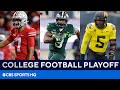 CFP Rankings: Ohio State vs Michigan State, Oregon's Tough Road Ahead, & MORE | CBS Sports HQ