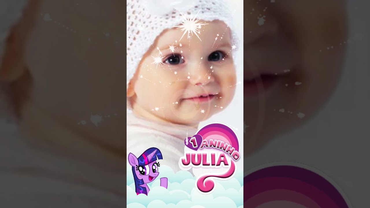 Convite animado My Little Poney