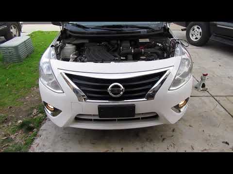 2015 Nissan Versa Fog light Install