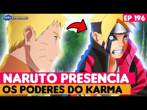 BORUTO KARMA VS NARUTO | SARADA COM CHIDORI | BORUTO EP 196