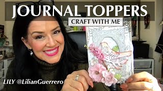 My FAVORITE Junk Journal DIY Hack - Junk Journal Topper Ideas - Craft With Me
