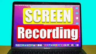 How to Record Screen with Audio in MacBook Air | How to Screen Record In Mac 2022
