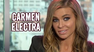 Carmen Electra Recording Dance Music EP