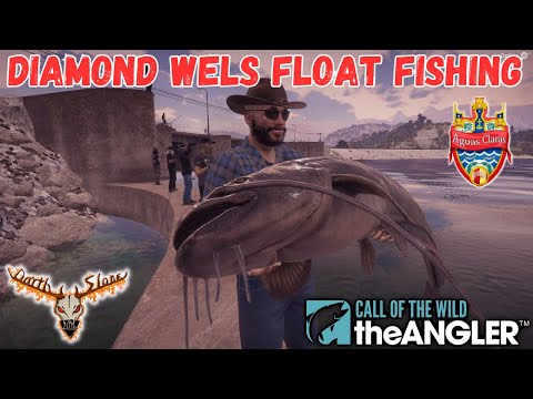 Catching Diamond Wels Catfish While Float Fishing!