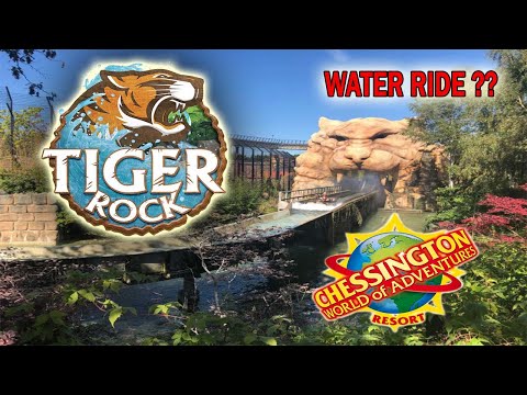 Chessington Tiger Rock POV - Complete Ride - Wide Angle View