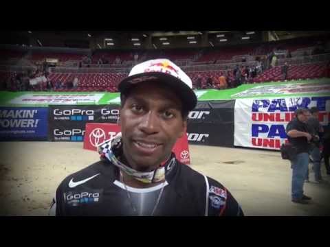 2014 YOSHIMURA SUZUKI FACTORY RACING - ST LOUIS SX RACE REPORT