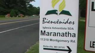 preview picture of video 'Como llegar  a- Iglesia de Beltsville Maranatha'