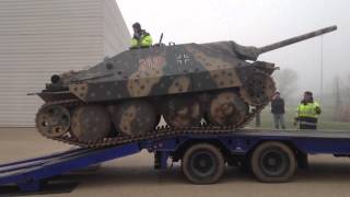 preview picture of video 'ASPHM Jagdpanzer 38(t) Hetzer, EcRhin Gambsheim'