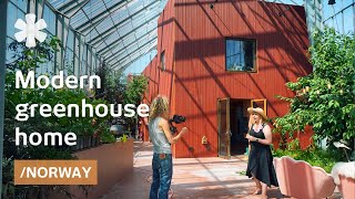 Family wraps homestead in greenhouse to warm up & grow food all year