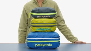 Patagonia Taška Black Hole Cube 3L - Basin Green w/Fitz Trout
