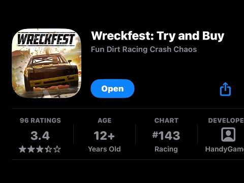 Wreckfest iOS Gameplay – iPhone 11 Pro Max