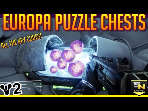 Destiny 2 | Europa Puzzle Chests! Hidden Events, Key...